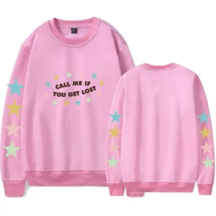 Call Me If You Get Lost Pink Sweatshirt