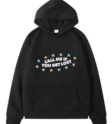 Call Me If You Get Lost Hoodie Black