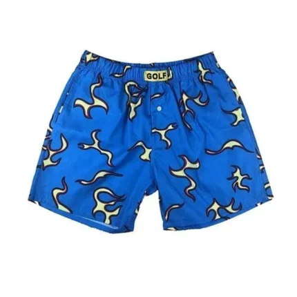 Tyler The Creator Flame Golf Shorts