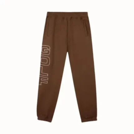 Tyler The Creator Golf Wang Brown Graphic Pant