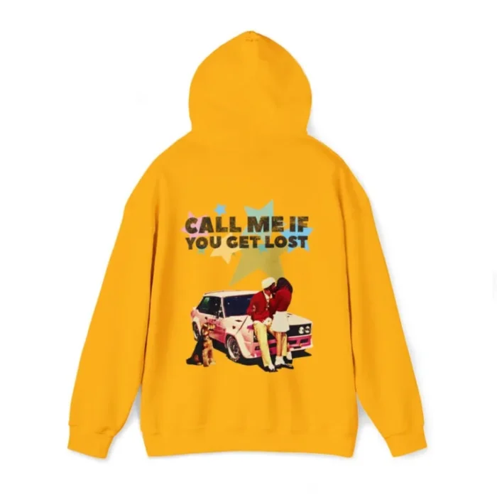 Yellow Call Me If You Get Lost Hoodie