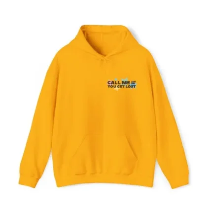 Yellow Call Me If You Get Lost Hoodie